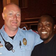 Raleigh, N.C., Police Officer J.D. Boyd shared this photo and the story of what happened the night he met Cory Sanders (right) in October 2014.
Facebook